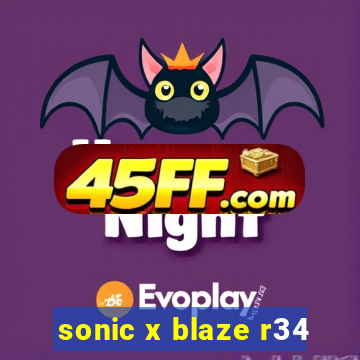 sonic x blaze r34